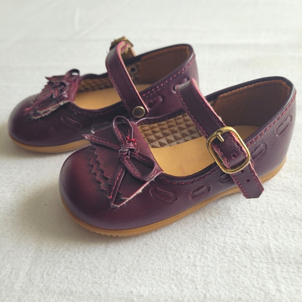 Vintage Leather Mary Jane Shoes